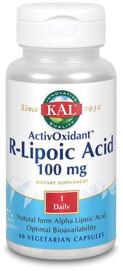 R-Lipoic A.Activoxidant Tm- Vegan 60 Cápsulas