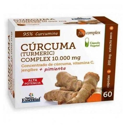 Cúrcuma Jengibre Pimienta 60 Cáps