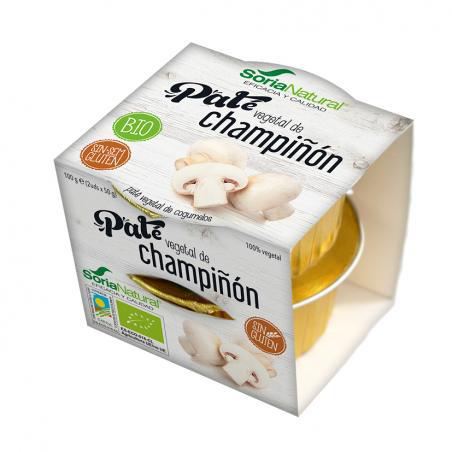 Paté Vegetal de Champiñón 2 X 50 gr