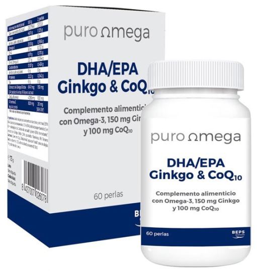 Dha Epa Ginkgo & CoQ10 60 perlas