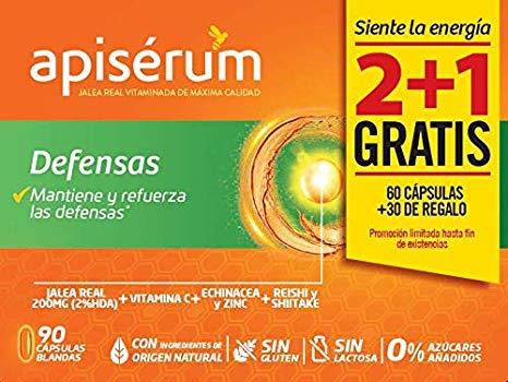 Pack Apisérum Defensas 60 cápsulas + 30 cápsulas Regalo