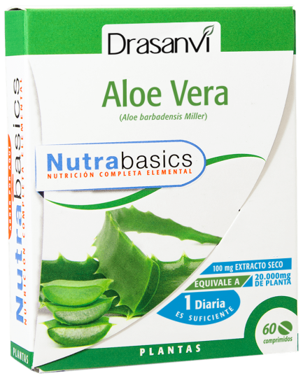 Nutrabasic Aloe vera 60 comprimidos