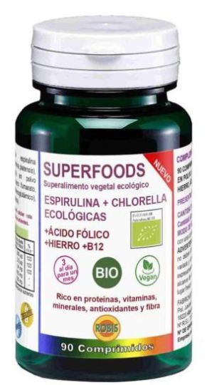 Espirulina+Chlorella Bio 90 Comprimidos