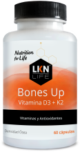 Bones Up Vitamina D3 + K2 50 Comprimidos