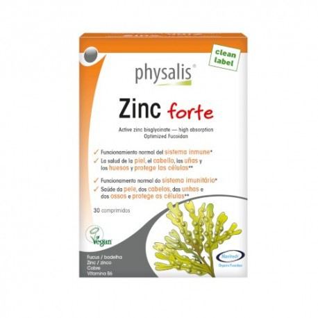 Zinc Forte 30 Comprimidos