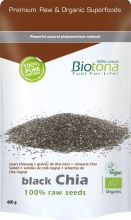 Semillas de Chia negras Raw Bio 400 gr