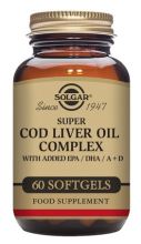 Super Cod Liver Oil Complex 60 capsulas