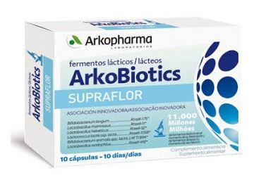 Arkobiotics Supraflor Fermentos Lácteos 10 cápsulas