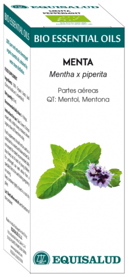 Bio Essential Oil Menta 10 ml Qt: Mentol, Mentona