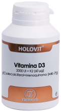 Holovit vitamina D3 180 Cápsulas