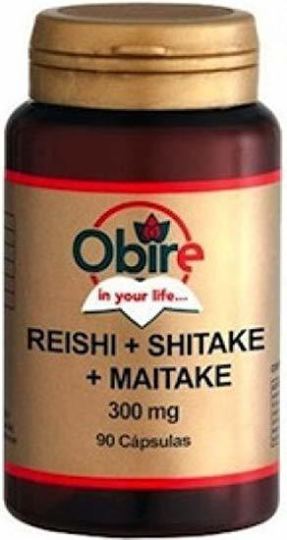 Reishi Shitake Maitake 90 Cápsulas 300 mg