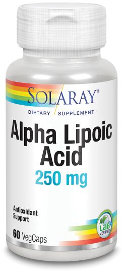 Alpha Lipoic Acid 250 mg 60 Cápsulas