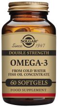 Omega 3 Alta Concentracion Double Strength Cápsulas