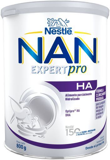 Nan H.A. Leche Hipoalergénica para Lactantes en Polvo 800 gr