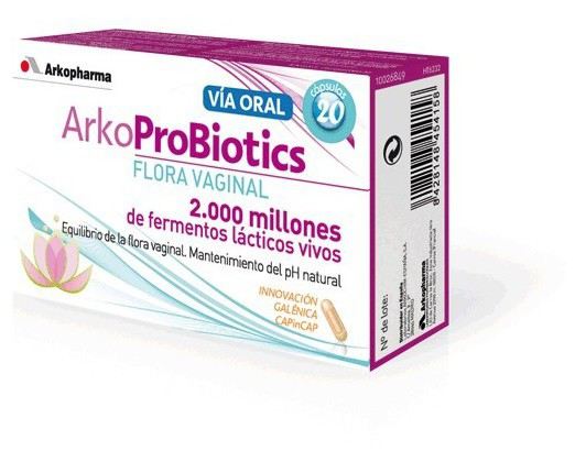 Arkoprobiotics Flora Vaginal 20 Cápsulas