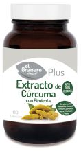 Extracto de cúrcuma + pimienta 60 capsulas