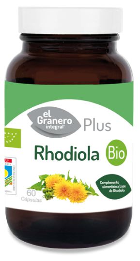 Rhodiola bio 60 cápsulas 400 mg