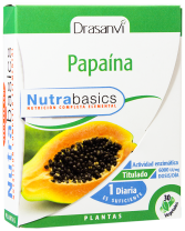 Papaina 30 capsulas Nutrabasicos