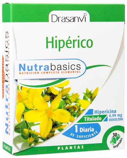 Hiperico 30 capsulas Nutrabasicos