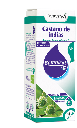 Glicerinado Castaño Indias 50ml botanical bio