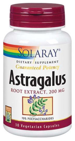 Astragalus Root Extract 200 mg 30 Cápsulas Vegetales