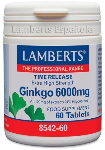 Ginkgo Biloba extra alta potencia 6.000 mg