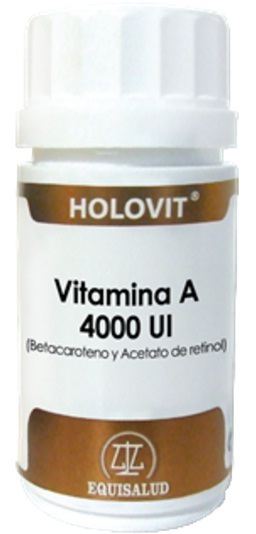 Vitamina A Holovit 4000 UI Cápsulas