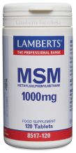 MSM fuente natural 1000 mg 120 comprimidos