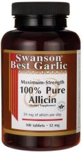 Maximum-Strength 100% Pure Allicin 100 Tabletas