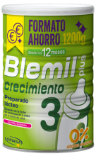 Blemil plus 3 crecimiento bote 1200 gramos