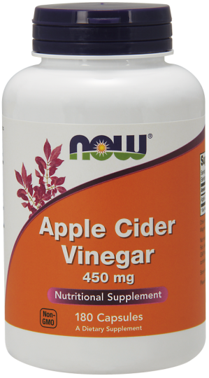 Apple Cider Vinegar 450 mg 180 Capsulas