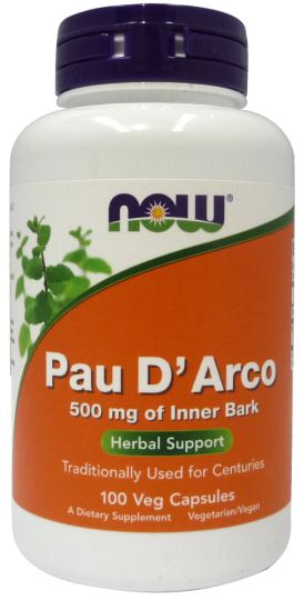 Pau D'Arco 500 mg 100 Capsulas