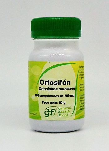 Ortosifon 500 mg 100 Comprimidos