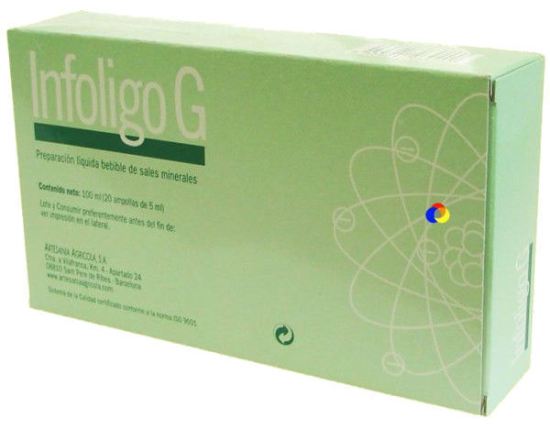 Infoligo-G Cu,mg,mn,zn,au 20 Viales