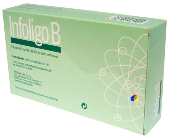 Infoligo-B Cu Zn 20 Viales