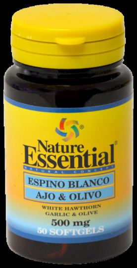 Espino Blanco+Ajo+Olivo 500 ml 50 perlas