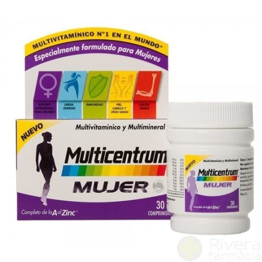 Multicentrum Mujer 30 comprimidos