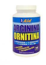 Arginina + Ornitina 100 Comprimidos