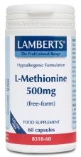 L-Metionina 500 mg 60 cápsulas