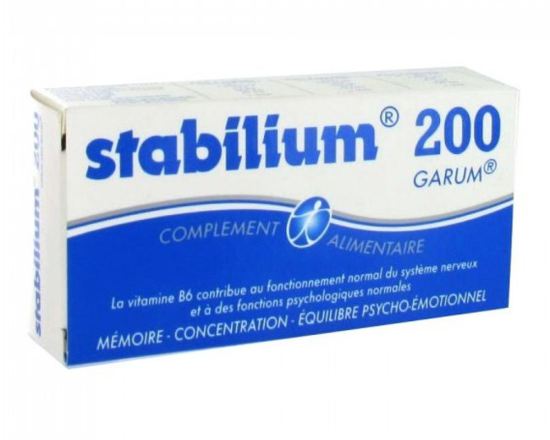 Stabilium 350 mg 30 Cápsulas