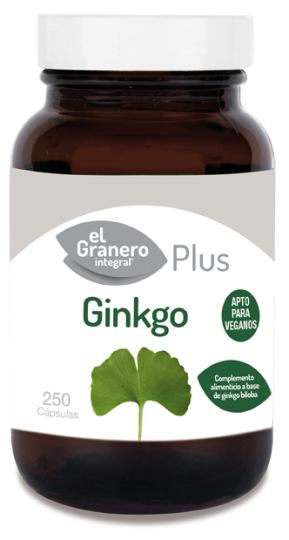 Ginkgo biloba 250 cápsulas 510 ml