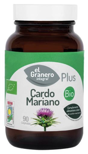 Cardo mariano bio 90 cápsulas 500 miligramos