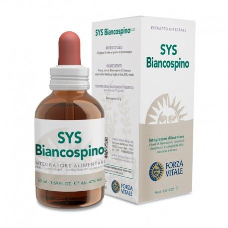 Sys Biancospino Espino Blanco 50 ml