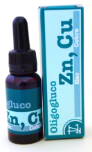 Oligogluco-Zn-Cu Zinc-Cobre 30Ml.