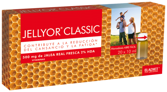 Jellyor Classic para reducir el cansancio 20 viales