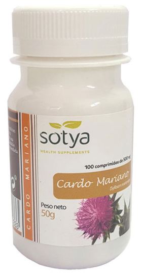 Cardo Mariano 500 mg 100 Comprimidos