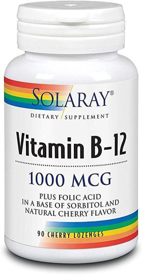 Vitamina B12 1000 mcg 90 Comprimidos