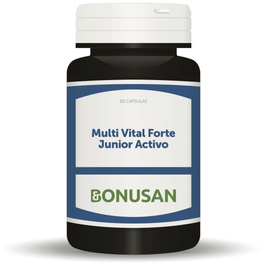 Multi Vital Forte Junior Activo 60 Cápsulas Vegetarianas