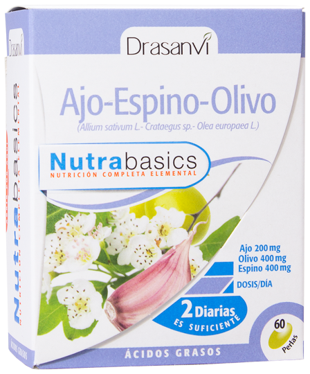 Nutrabasics - Ajo - Espino - Olivo