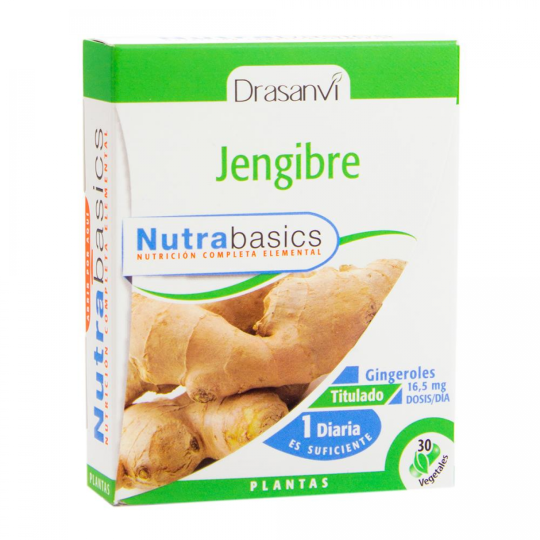 Nutrabasics - Jengibre 30 Cápsulas